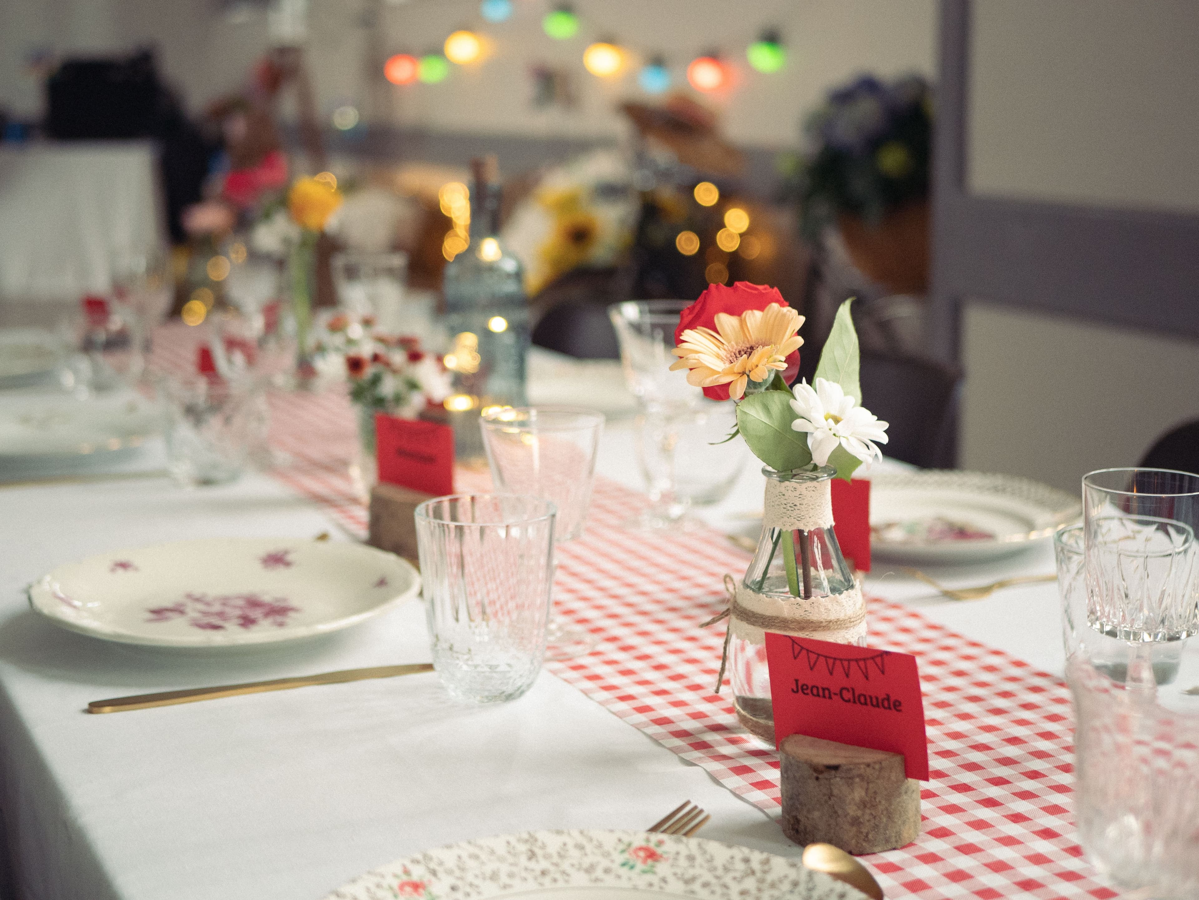 Table retraite vintage